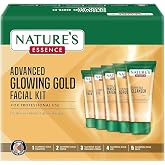 Nature's Essence Glowing Gold Facial Kit, 500 grams (5X100 grams)