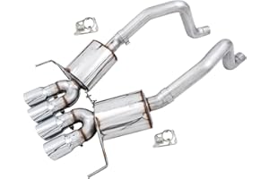 AWE Tuning 14-19 Chevy Corvette C7 Z06/ZR1 (w/o AFM) Touring Edition Axle-Back Exhaust w/Chrome Tips - 3015-42133