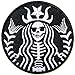 STARBUCKS Coffee Zombie Logo Symbol Jacket T-shirt Patch Sew Iron on Embroidered Sign Badge Costume Clothing