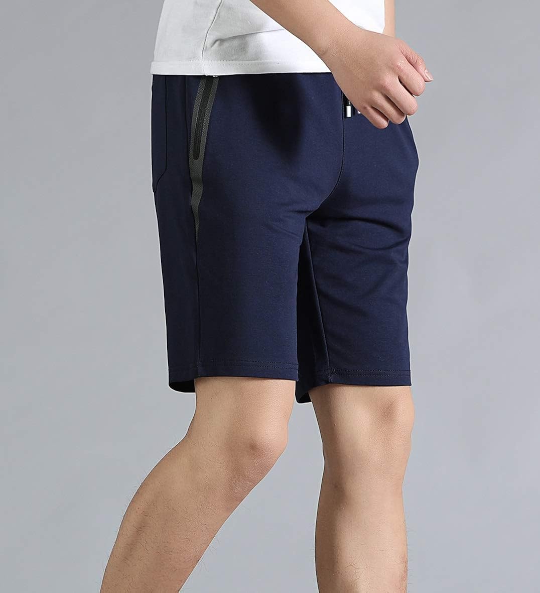 MO GOOD Mens Casual Shorts Workout Fashion Comfy Shorts Breathable Big and Tall Shorts: Clothing