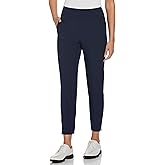 PGA Tour Womens 27" Inseam Tummy Control Ankle Golf Pants