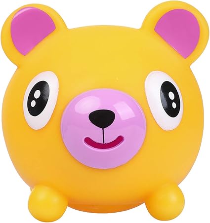 Amazon Co Jp 子供のおもちゃ 言葉を話す動物のボールスクイーズタン面白くてかわいい防水性と安全性 Yellow ホーム キッチン