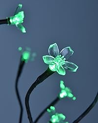 Lightshare Cherry Blossom Lighted Tree 5 Feet, RGB