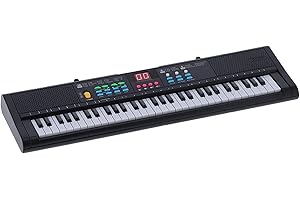 Saluaqui 88 Key Piano Keyboard Piano Keyboard Player Kids Electric 6 Kiss Music Kids Instrument 61 Keys Electric Digital Mult