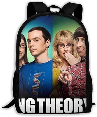 Amazon ビッグバンセオリー 7 男女兼用 リュックサック リュック 大容量 バックパック デイリーリュック ビジネスリュック 大人バックパック おしゃれ 収納バッグ バックパック 人気 高校生 大学生 通勤 通学 Generic Brands メンズ