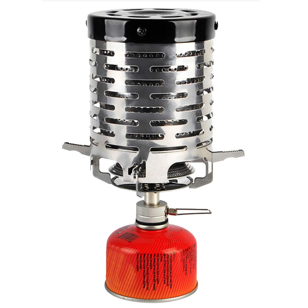 Mini Stove Heating Cover Stainless Steel Camping Stove Tent Heating Cover with Handle Portable Outdoor Heater Camping Warm Equipment for Outdoor Backpacking Hiking Traveling BBQ