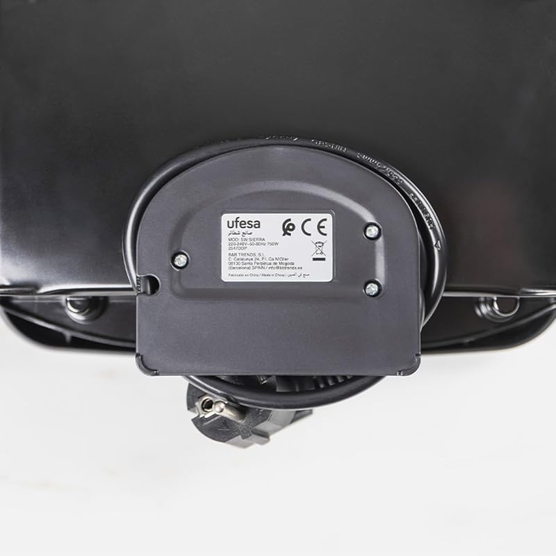 Máquina de sanduíches Thor compacta de 750W, placas de grelha antiaderentes, capacidade de 2 paninis, controlo automático de temperatura, armazenamento vertical, sem PFOA, cozinha saudável, sistema de armazenamento de cabos