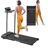 POTUPUS Walking Pad with Handle Bar and Incline, 3.0HP Under Desk Treadmill for Home Small Space, 0.6-7.6MPH Portable Walking Pad Treadmill with Handles, 350LBS, 2026 Upgrade