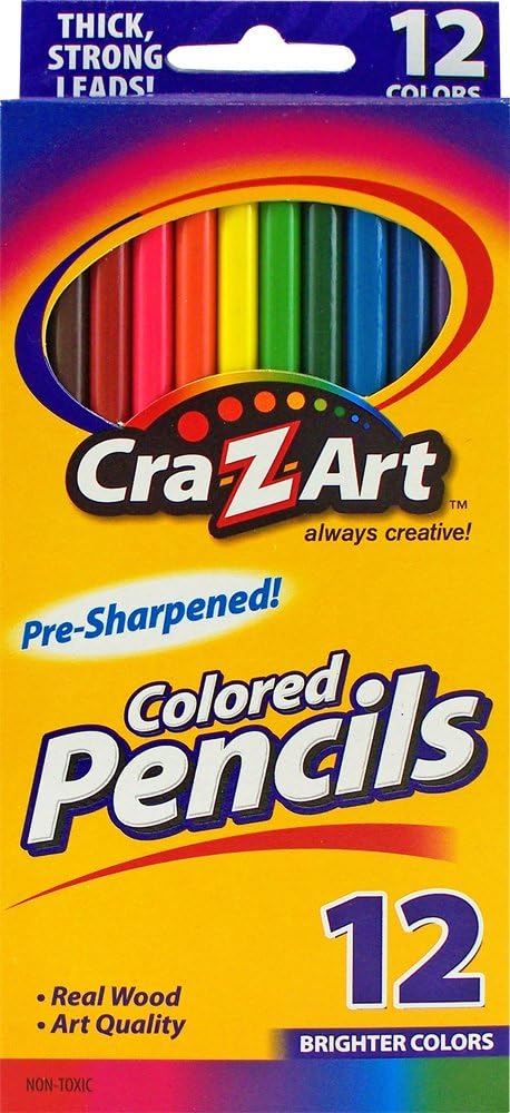 Cra-Z-art Colored Pencils, 72 Count (10402),Assorted: Home & Kitchen