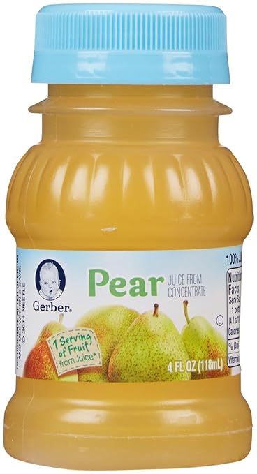 gerber pear juice
