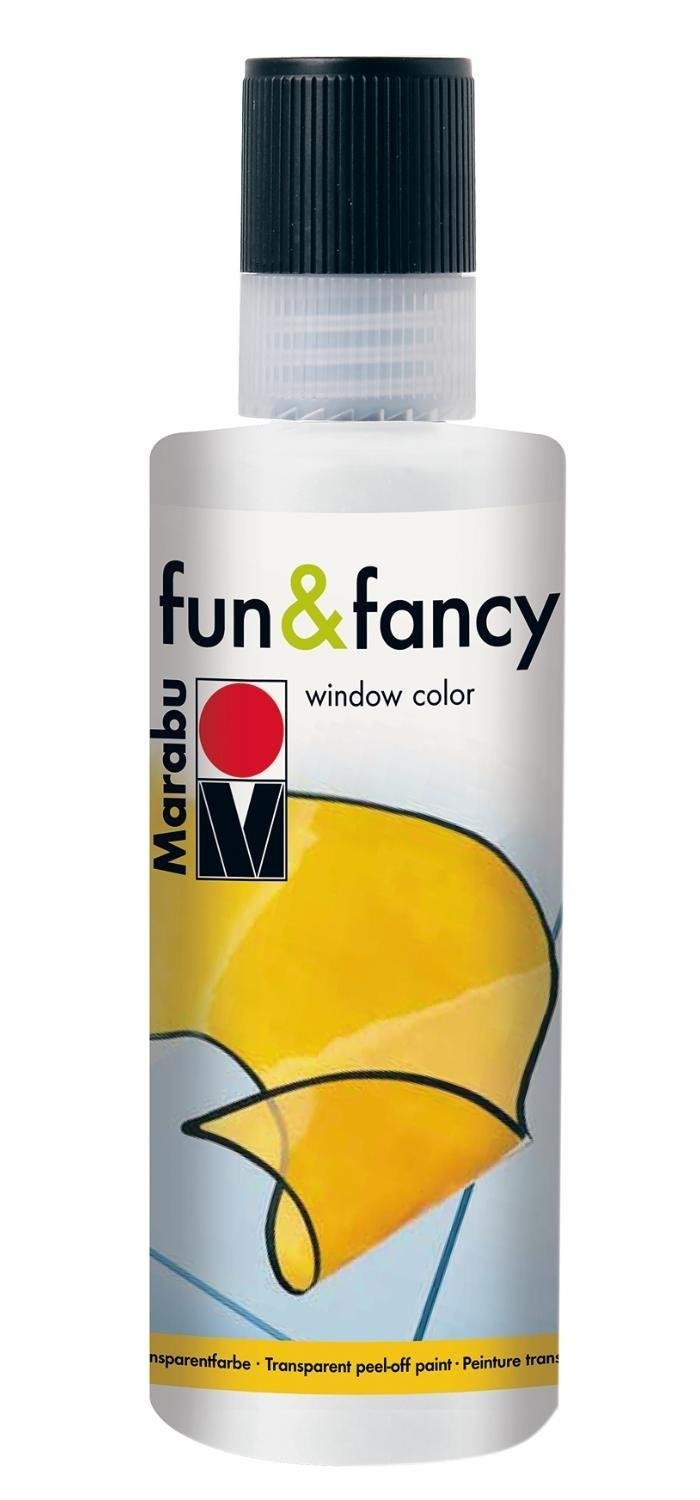 Marabu Window Colour Fun and Fancy Paint 80ml - 070 White