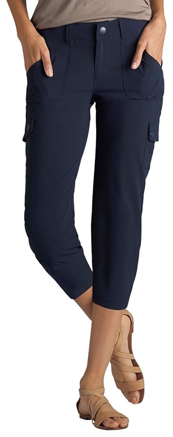 lee active performance capri plus size