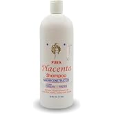 Cabellina Pura Placenta Reconstructor Shampoo with Proteins, Keratin Amino Acids &amp; Natural Oils - 32 fl oz - 1 Count
