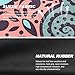 TXK Yoga Mat Non Slip Hot Yoga Mat,Eco-Friendly Natural Rubber | Best for Yoga, Pilates, Exercise, Workout, Bikram and Hot Yoga. Luxury Sweat- Grip Mat. (Flower, 72”×27”×1.5mm)thumb 3