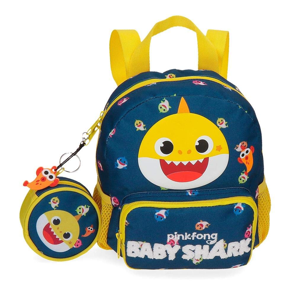 Baby Shark My Good Friend Pre-school Backpack Blue 19x23x8 cm Polyester 5.75 Litre โ image 1