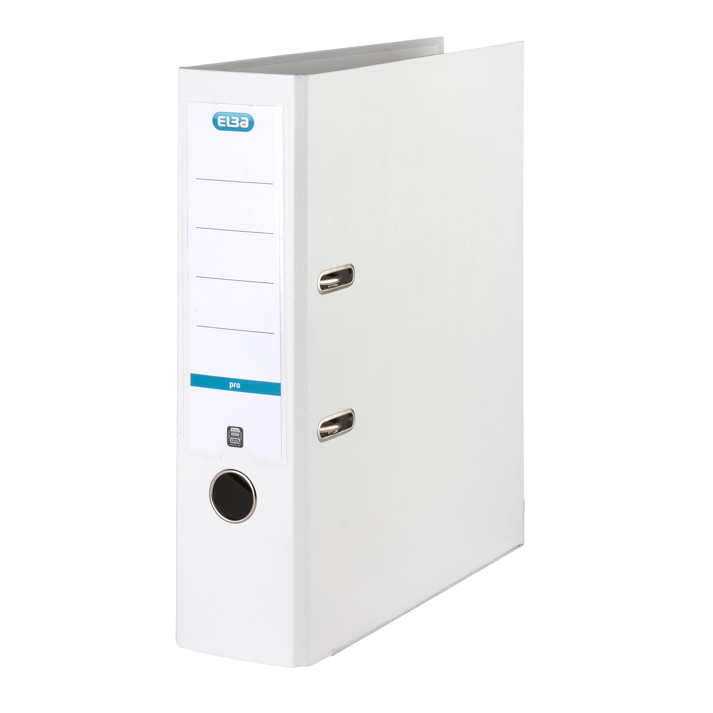 Elba Smart Pro A4 Folder 8 cm Wide Plastic Outside White