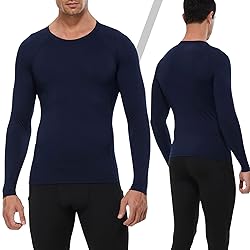 Men's Compression Shirt Long Sleeve Athletic Dry