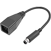 Compatible with Xbox 360 to Xbox 360 E Power Adapter Converter Cable (25cm) - Reuse Old Power Supply on Microsoft 360 E Console