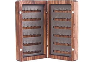 Maxcatch Black Walnut Wooden Fly Box