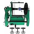 12V Electric Spinning Wheel for Yarn Making - Professional Yarn Spinning Wheel Kit with High Torque Motor, Variable Speed Control, Maintenance-Free Beginner Spinning Wheel - for DIY Artisans (Green)