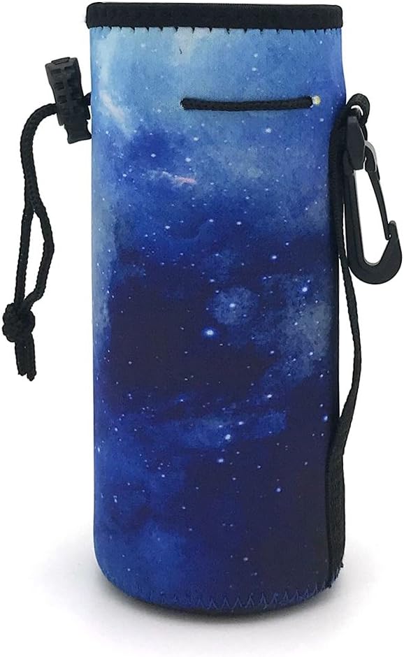 Wommty Neoprene 20Oz Insulated Water Drink Bottle Cooler Bottle Carrier Cover Sleeve Tote Bag with Carrying Handle and Plastic Backpack Hook for Climbing Cycling and Running Outdoor Activities