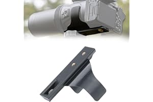 Quick Release Plate for Nikon P1000/P1100 – Arca-Swiss Compatible, 4-Point Stabilization, Extended Base for Balance, 3X 1/4"-