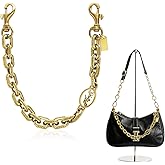 Tengantongda Gold Bag Charms Purse Charm Extender Chain - Gold Vintage Bag Accessories - Cute Handle Replacement Charms Accessories - Handbags Tote Bags Accessories Gifts for Women