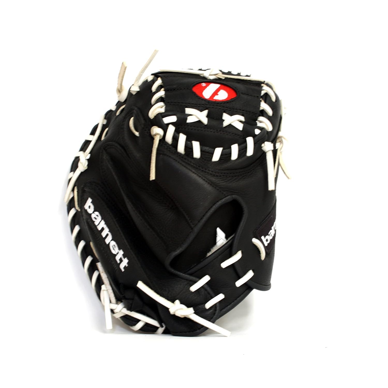 barnett GL-201 REG competition catcher baseball glove, genuine leather, adult 31", black