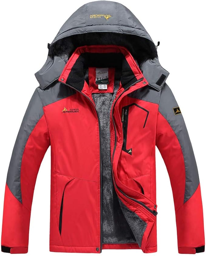 QUINTRA Men's Winter Jacket Outdoor Skiing Mountaineering Warm