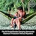 Evangelista Outfitters Hammock Mosquito Net – 11’2 x 4’6 Bug & Mosquitos Net fits All Camping Hammocks. Dense Mesh Provides Security. Compact, Lightweight, Easy Setup