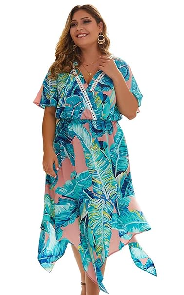 plus size summer beach dresses