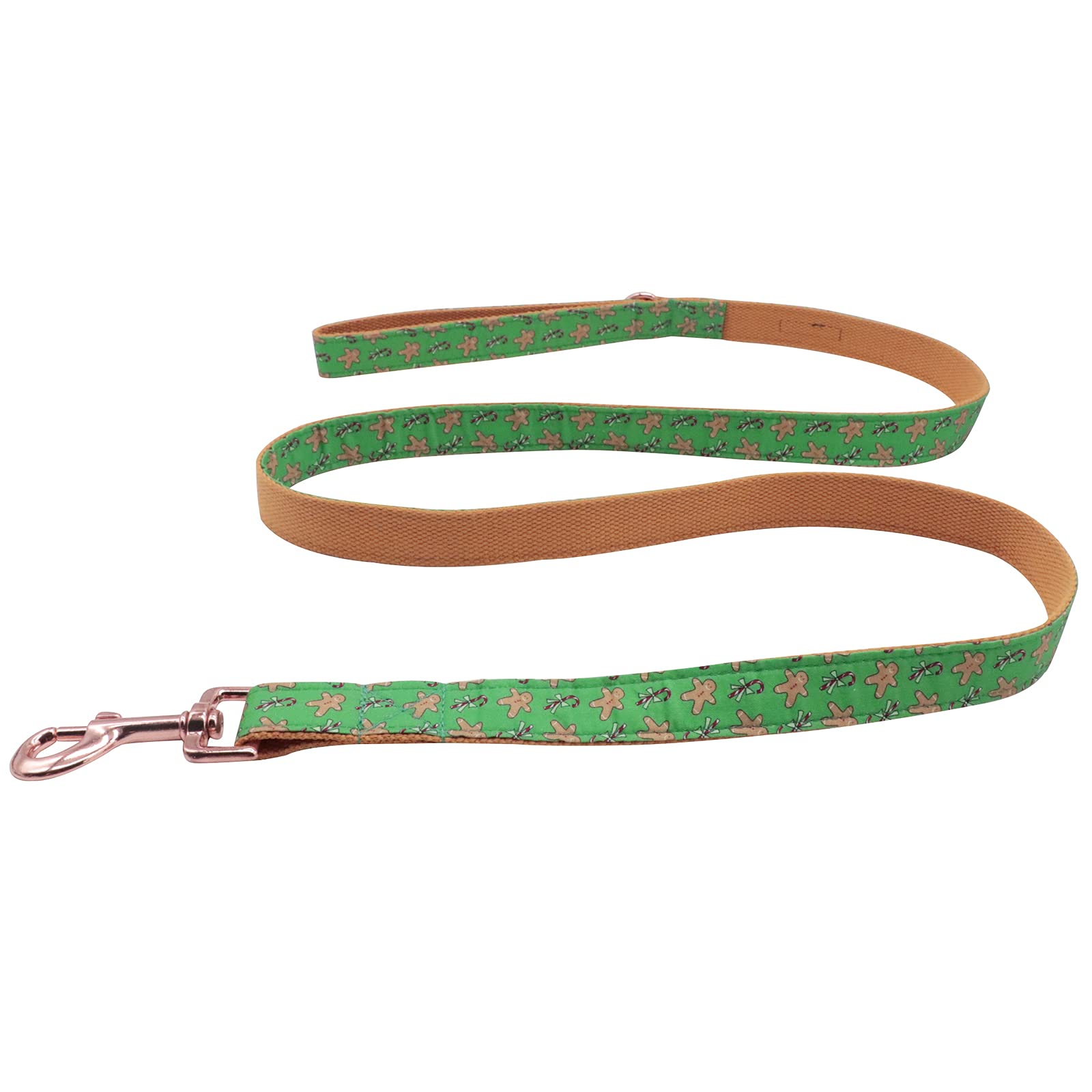Lionet Paws Christmas Dog Lead, Dog Leash Matching Dog Collar for Small Medium Large Dog