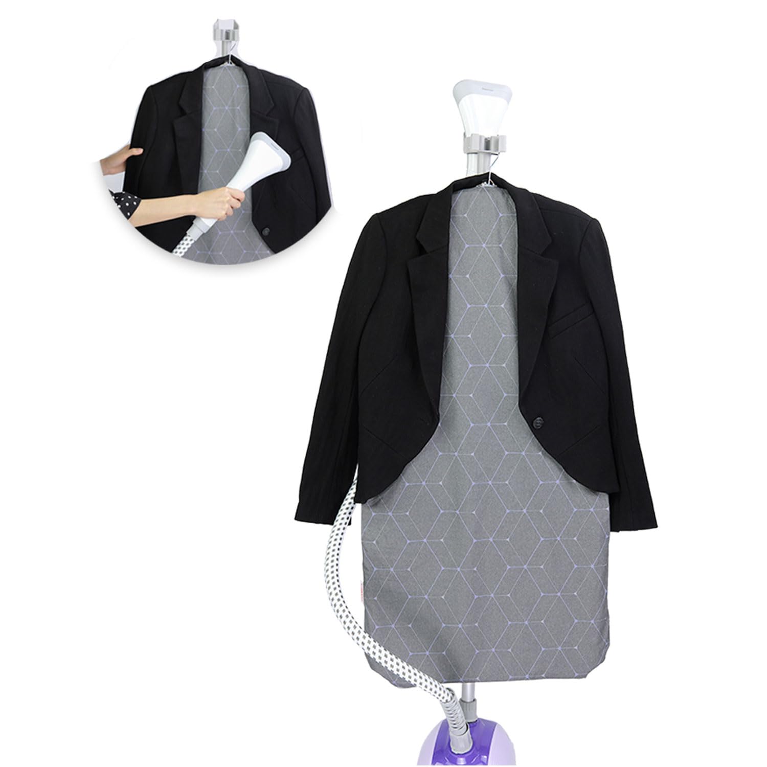 Photo 1 of EVEME Steamer Board for Clothes,Stand for Steaming Clothes,Steamer Pad,Hanging Ironing Board,Clothes Steamer Board,Steamer for Clothes,Hanging Steam Iron Pad,Steam Ironing Board