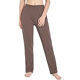 Weintee Women's Cotton Sweatpants Knit Pants with Pockets