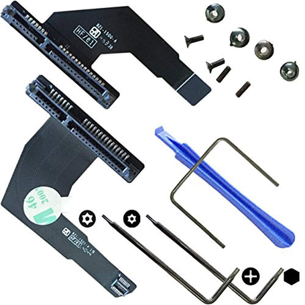 OLVINS Hard Drive Cable 821-1501-A 821-1500-A Upgrade Kit SSD replacement for Mac Mini A1347 2012 Year