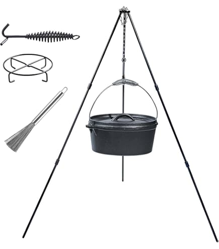 送料込み LODGE 43.5 INCH CAMP TRIPOD Lodge 43.5 inch Camp Tripod