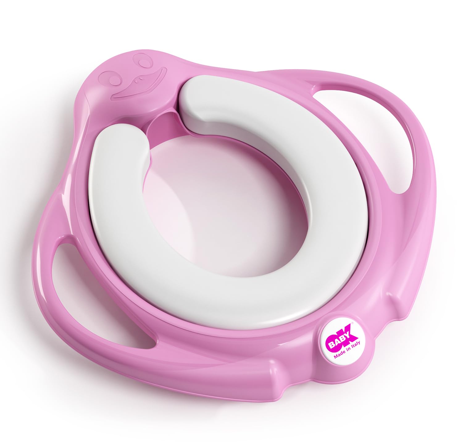 OK Baby O38256630 Pinguo Soft Toilet Seat, Pink