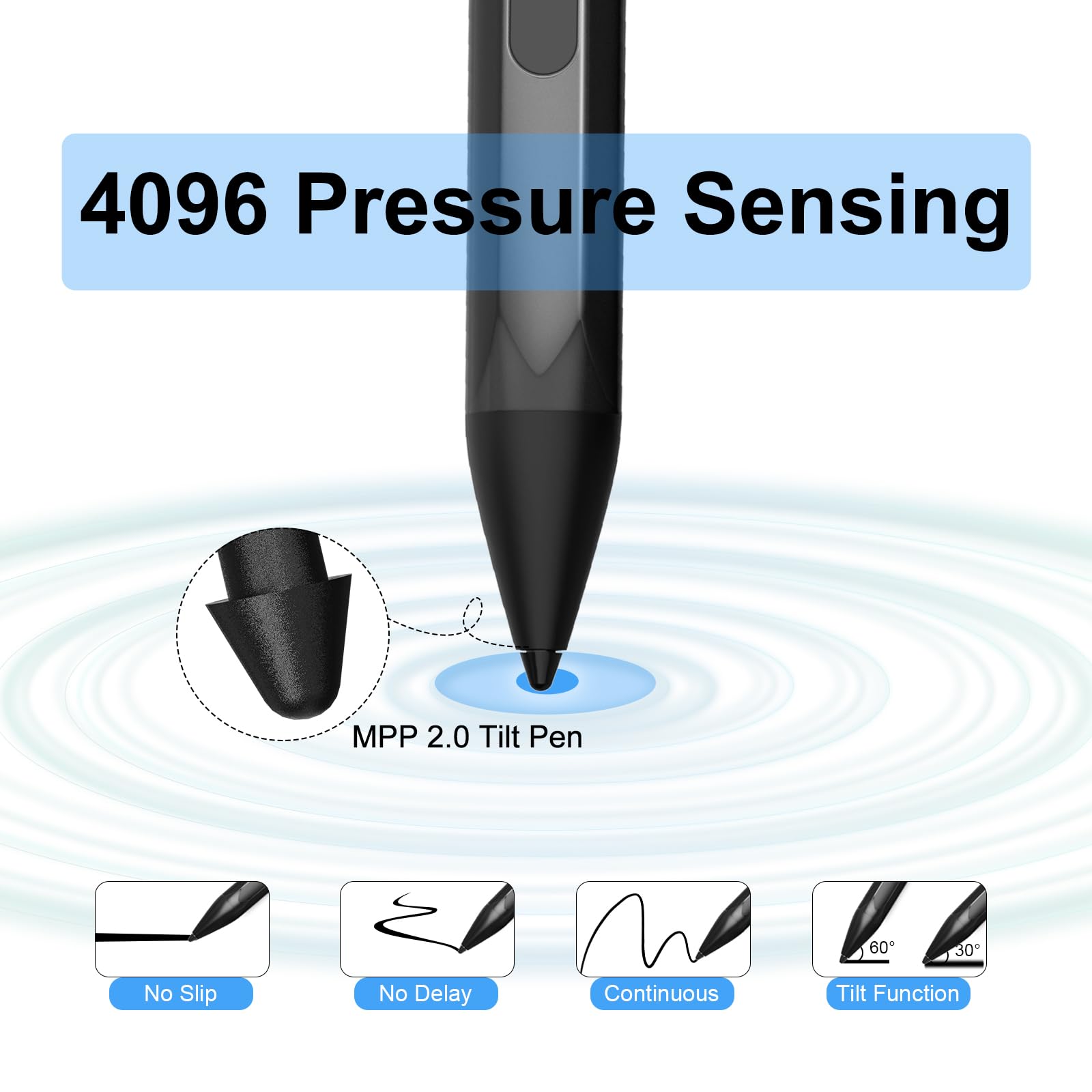 Sss·grgb Hp Stylus Pen X360 Series Showing Usb-C Charging Port And Battery Indicator