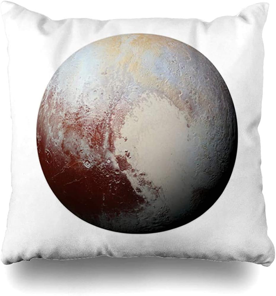 Funda de Almohada Funda de Almohada Azul Saturno Plutón Solar Planeta