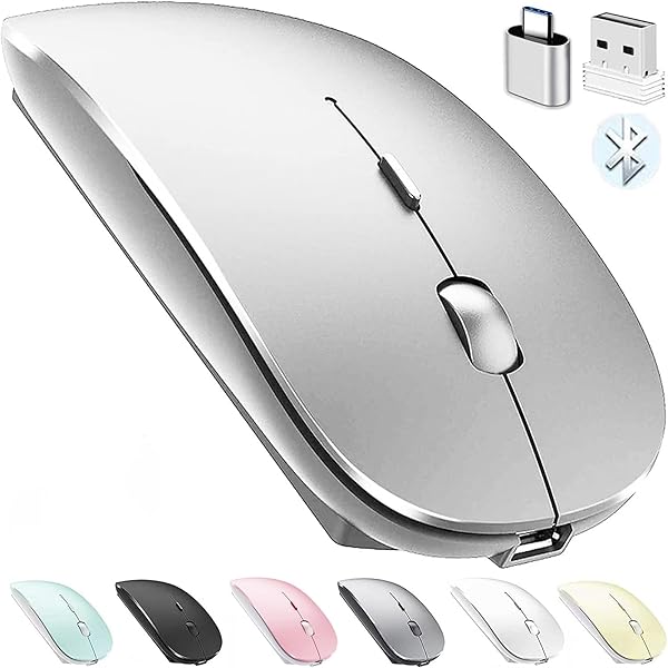 Amazon.com: Apple Magic Mouse 2 (Wireless, Rechargable) - Silver