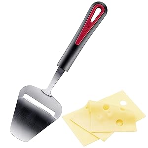 Westmark Germany Heavy Duty Stainless Steel Cheese Slicer (Red/Black)