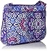 Vera Bradley Women's Cotton Little Hipster Crossbody Purse, Lilac Tapestry, One Size