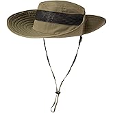 Oversized XL XXL Mens Waterproof UPF50+ Golf Bucket Sun Hats Big Head Boonie Safari Wide Brim Fishing