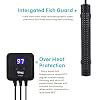 hygger 300W Aquarium Heater with LED Digital Temperature Controller ... - Aquarium Heater Digital Controllers