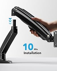 HUANUO Single Monitor Arm Holds 26.48