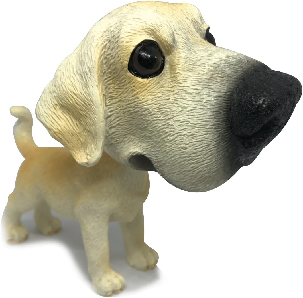 COGEEK Bobble Head Dogs Bobbing Heads Car Dash Puppy Car decoration (Labrador)