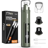 IREDOON Dog Nail Grinder with 4 LED Lights, 3 Speeds Super Quiet for Pets | Low Vibration,Electric Pet Nail Grinder, Professional Painless Paw Grooming &amp; Smoothing for Small to Large Dogs Cats(Green)