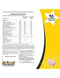 Nature's Plus – Niños – Desfile de animales surtidos 90 masticables, 1