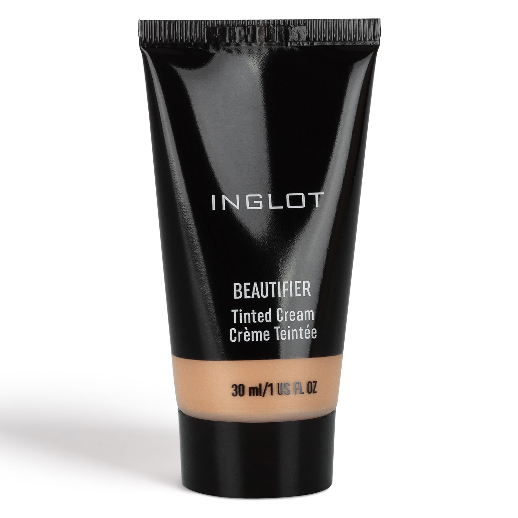 Inglot Beautifier Tinted Cream – Lightweight, Hydrating Foundation for a Flawless Finish | Natural Coverage with a Healthy Glow | Perfectly Blended Skin Tone with Long-Lasting Hydration | 30 ml | 106