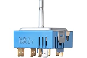 DG44-01007B & DG44-01007A Dual Infinite Switch For Samsung series Range/Oven Surface Element Control Switch, Range Replacemen